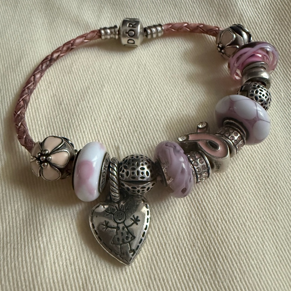 Pandora bracelets with charms